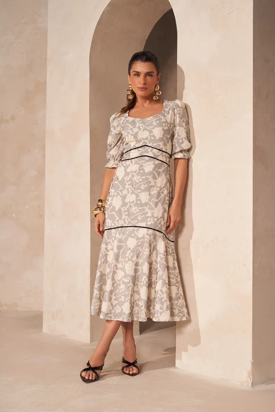 Vestidos evangélicos no atacado — look Dazul, referências 4951.99