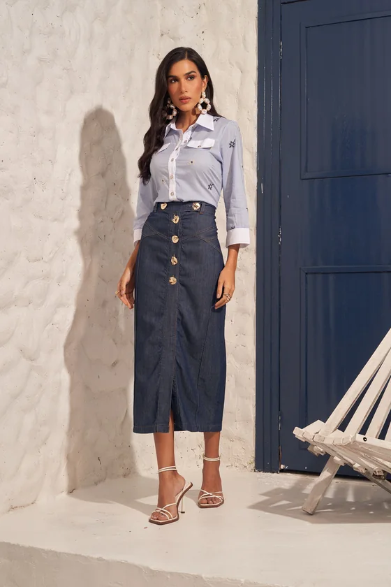 Blusas evangélicas no atacado — look Dazul, referências 6509.99 · 5746.99