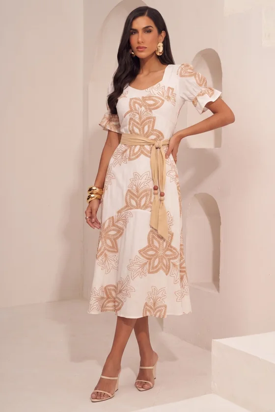 Vestidos evangélicos no atacado — look Dazul, referências 4942.10