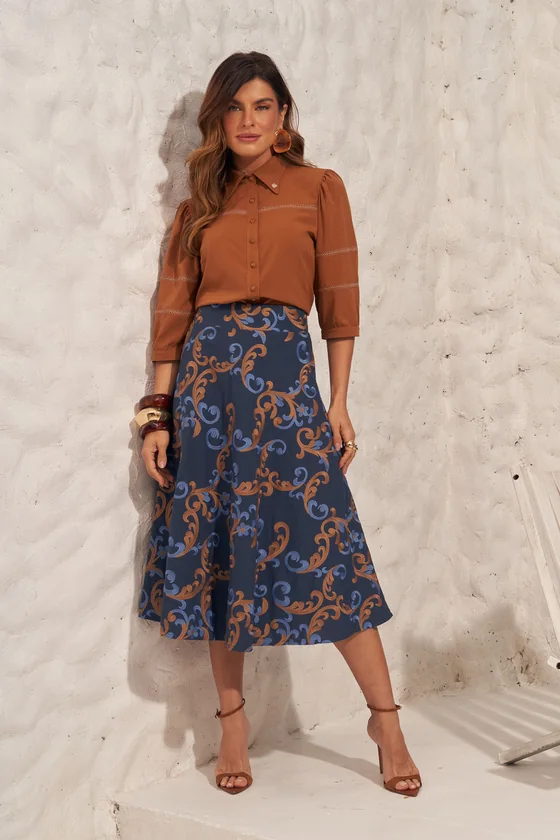 Blusas evangélicas no atacado — look Dazul, referências 6508.55 · 5726.99