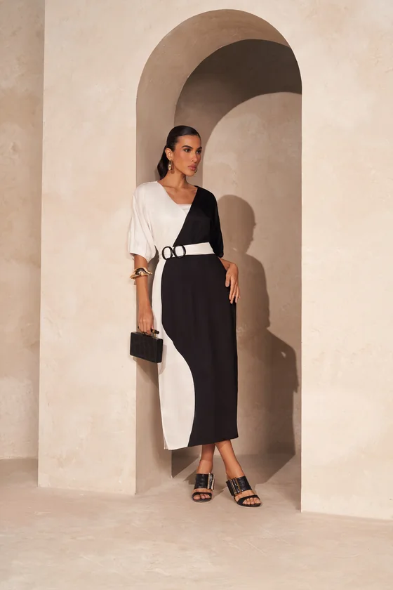 Vestidos evangélicos no atacado — look Dazul, referências 4950.99