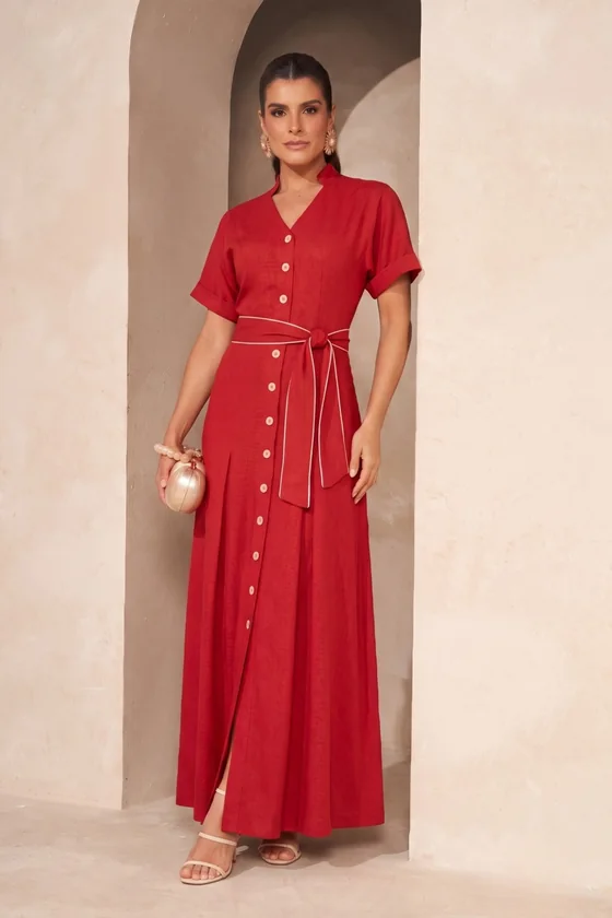 Vestidos evangélicos no atacado — look Dazul, referências 4975.34